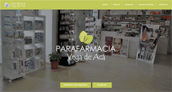 Desktop Screenshot of parafarmaciavegadeaca.com