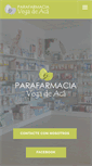 Mobile Screenshot of parafarmaciavegadeaca.com